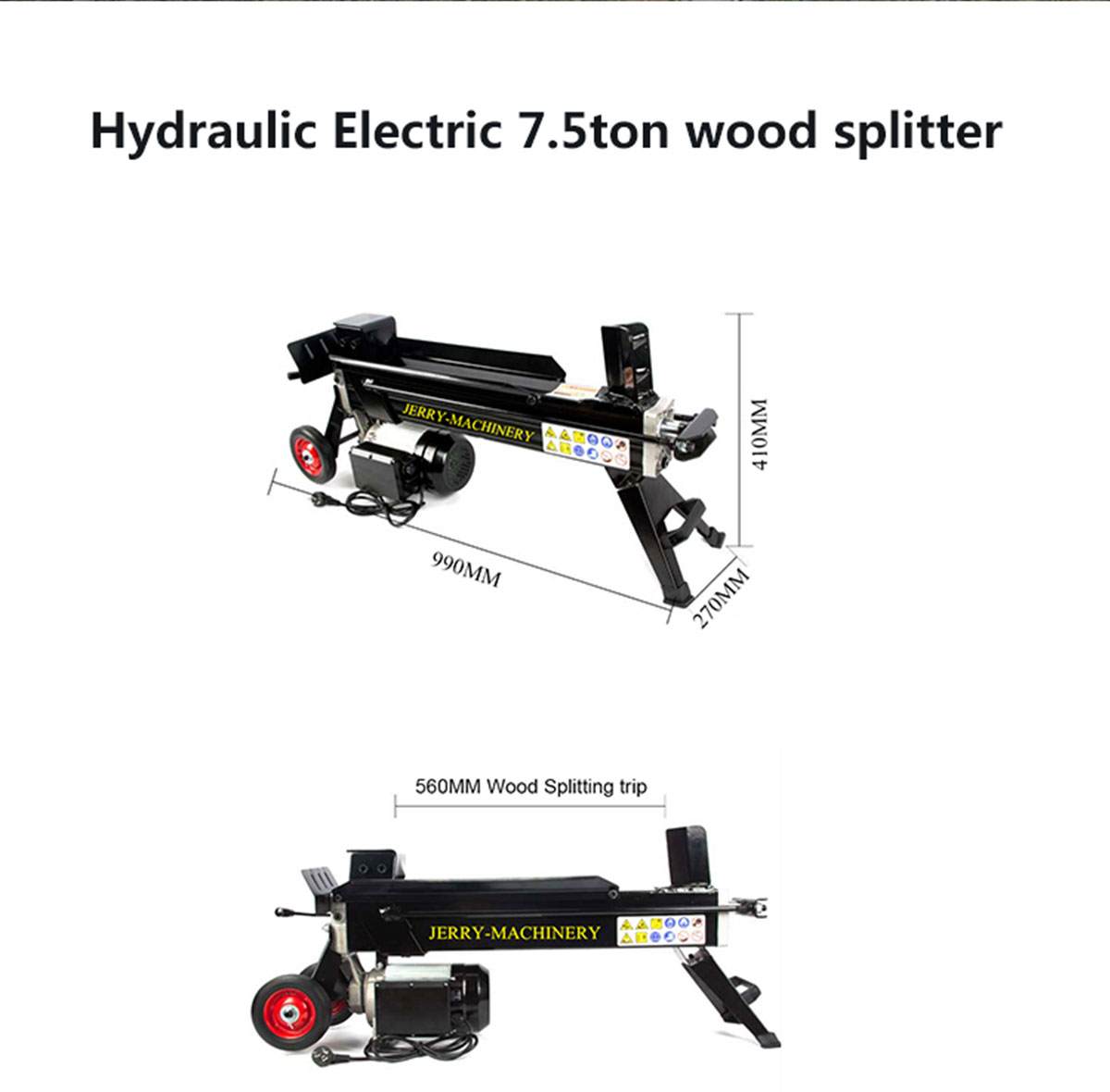 7.5T Wood Log Splitter 7.5T Wood Log Splitter