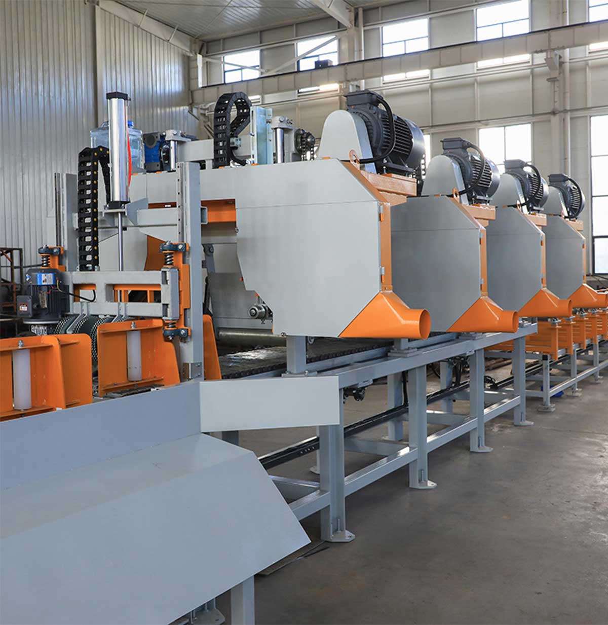 Línea de montaje de aserradero