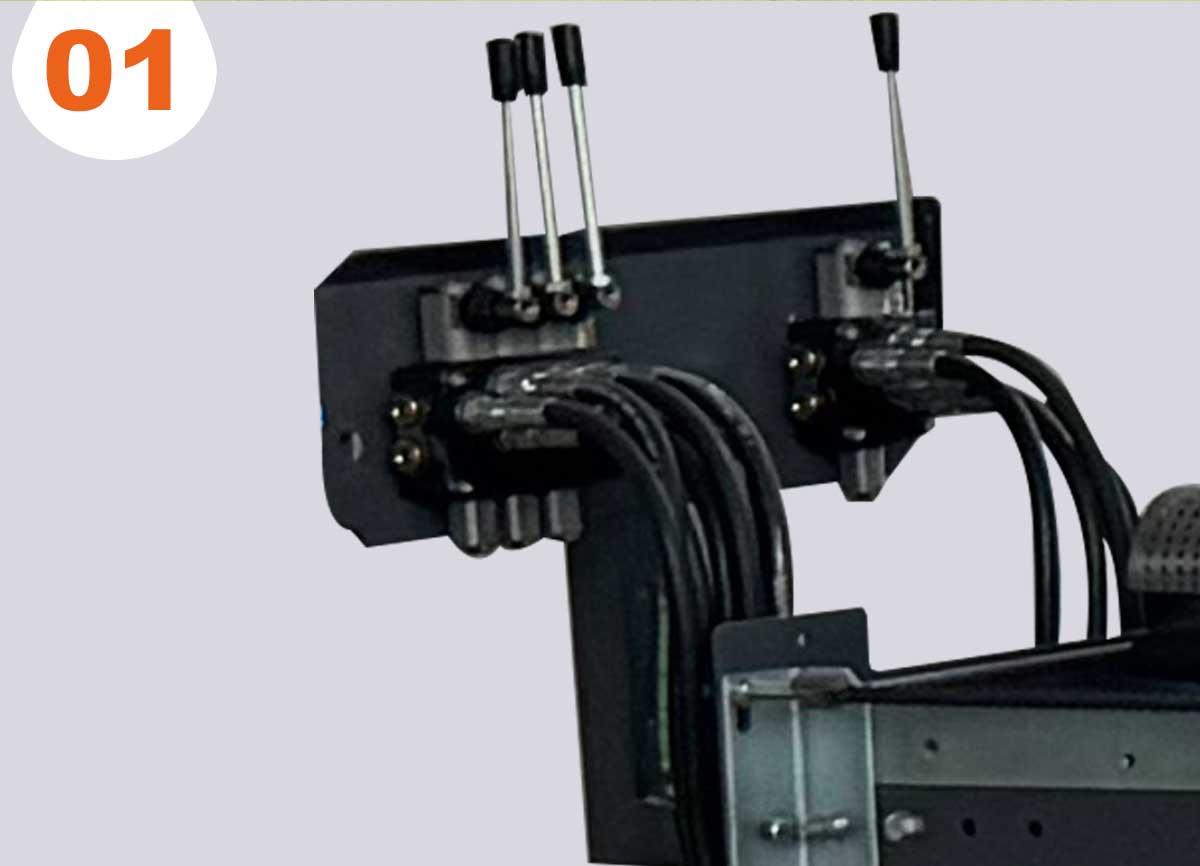 Robust bærbart hydraulisk sagbruk