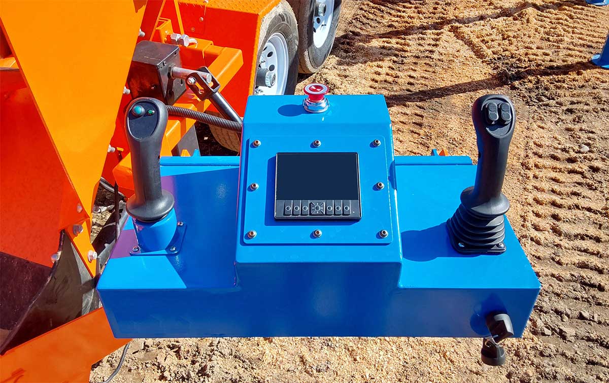 Linea di lavorazione della legna da ardere