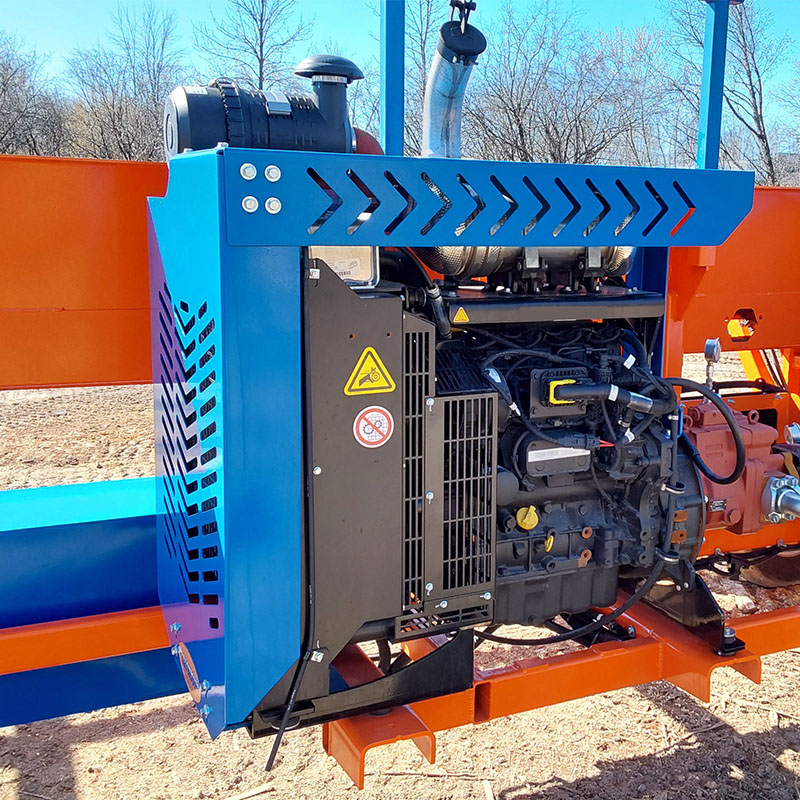 Commercial 40T Wood Processor