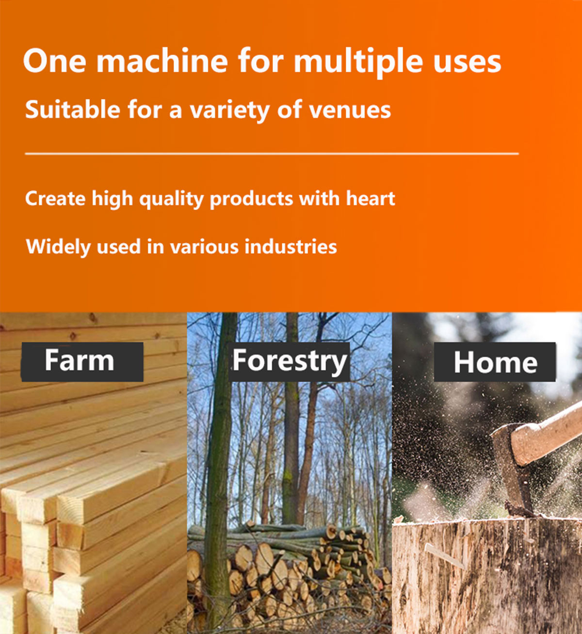 30T gass vedkløyver