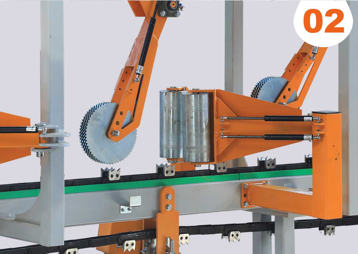 Sawmill  Line Lumber Cutting Machine