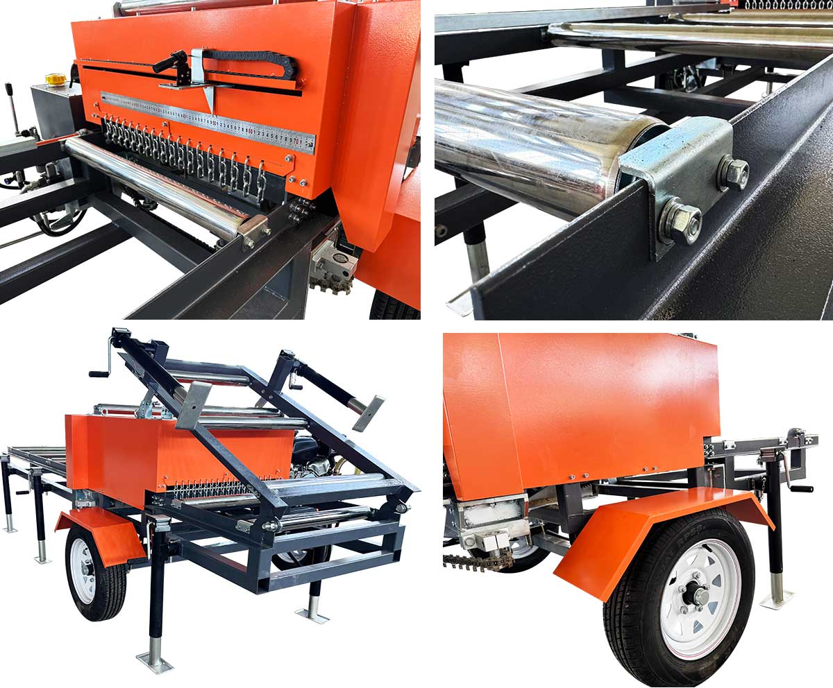 Kantenbesäummaschine für Holzplatten