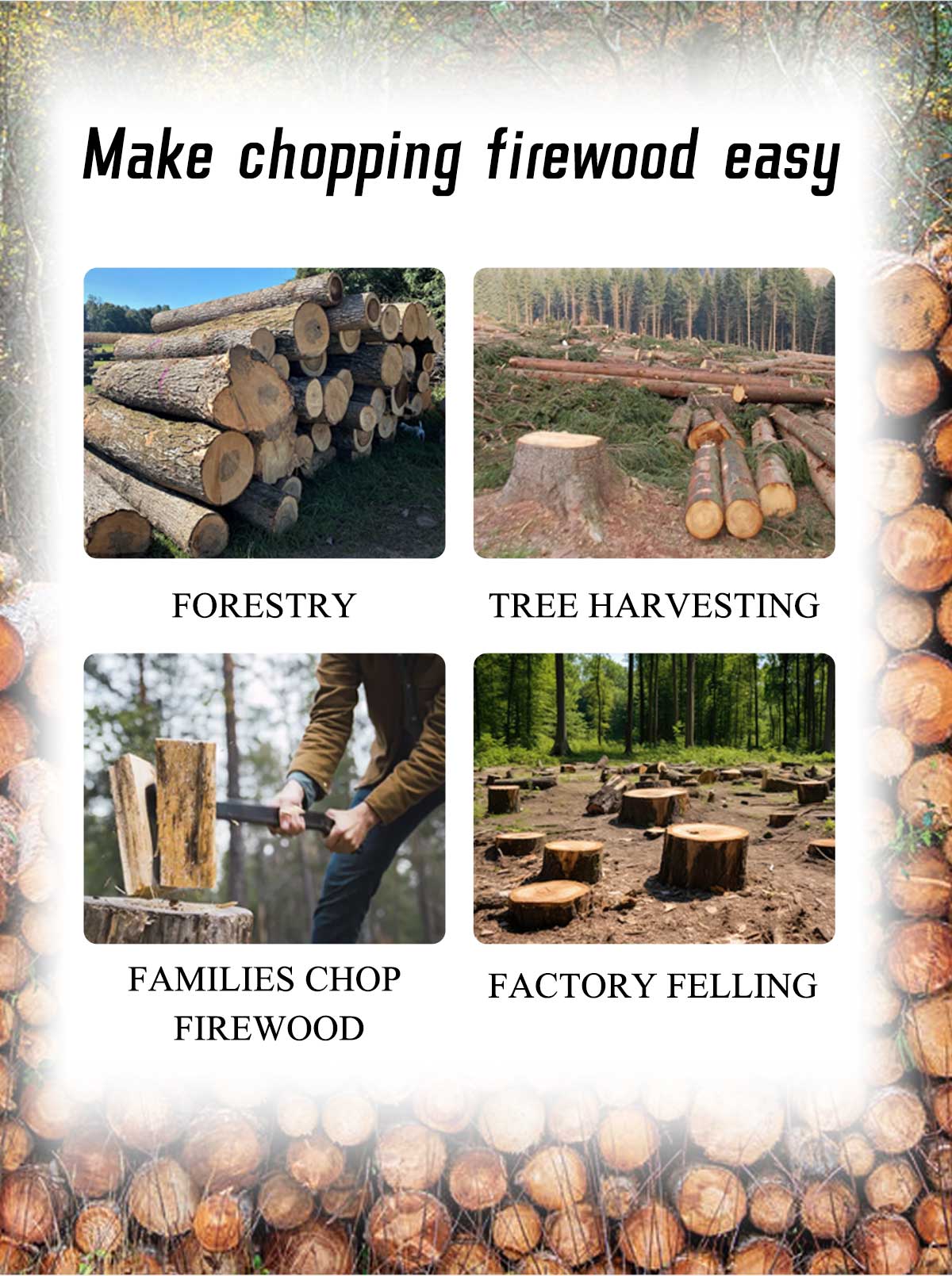 Дровокол 28T