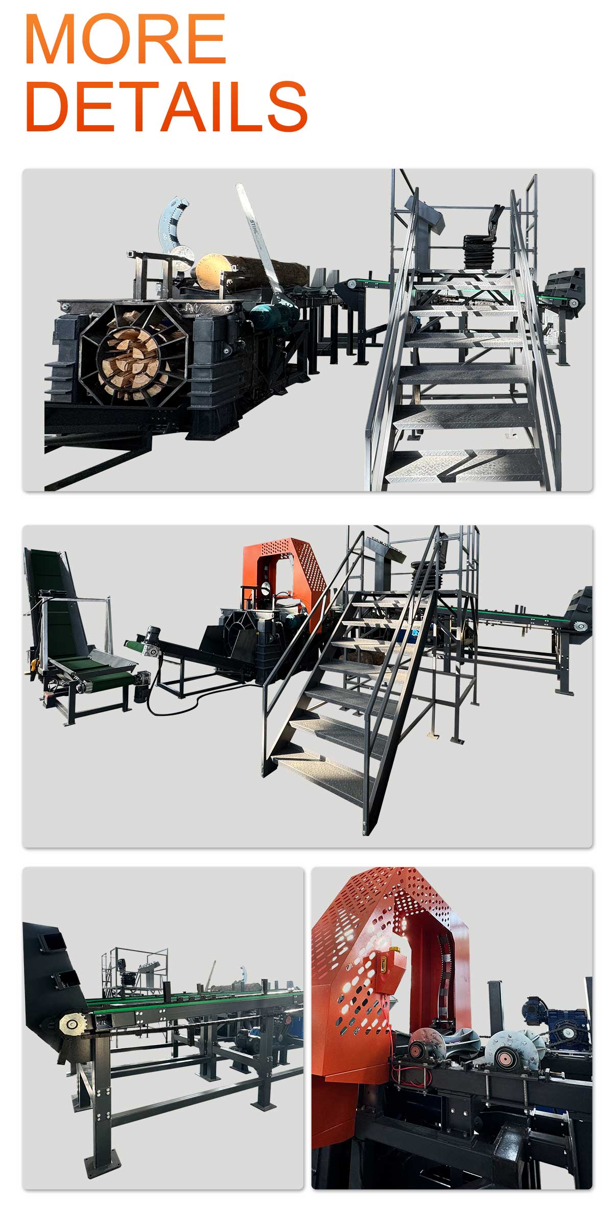 Commercial Firewood Processor
