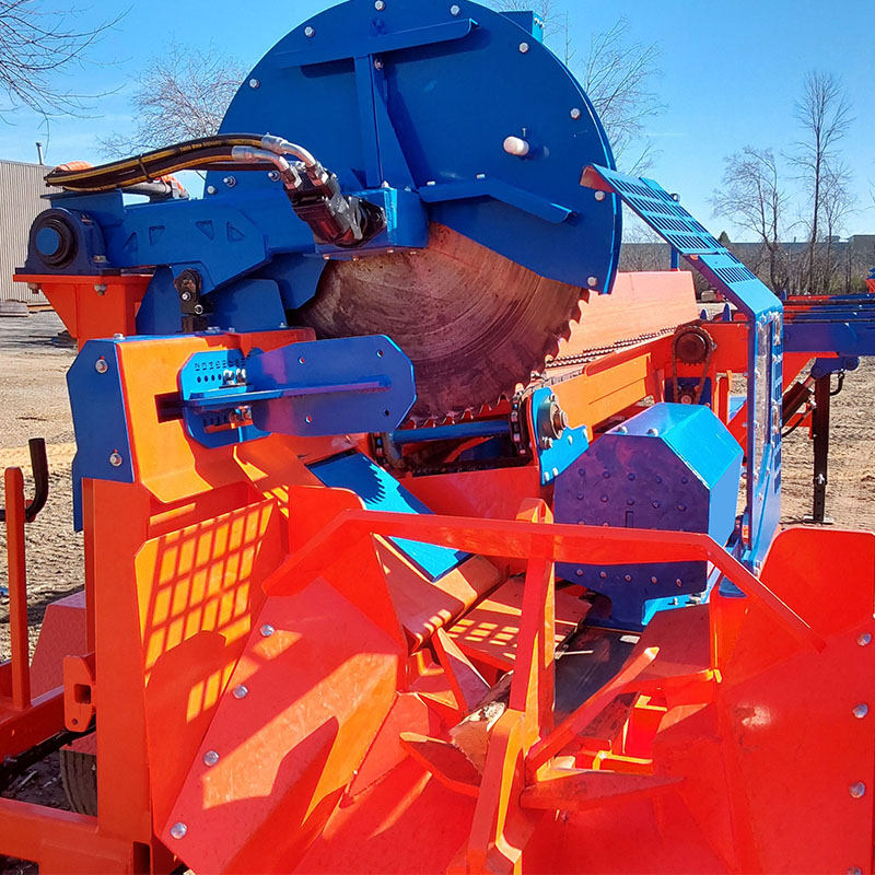 Firewood Cutting Processor Line