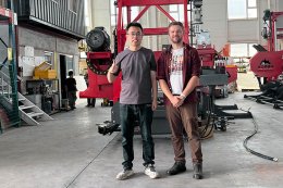 Simple Automatic Sawmill 