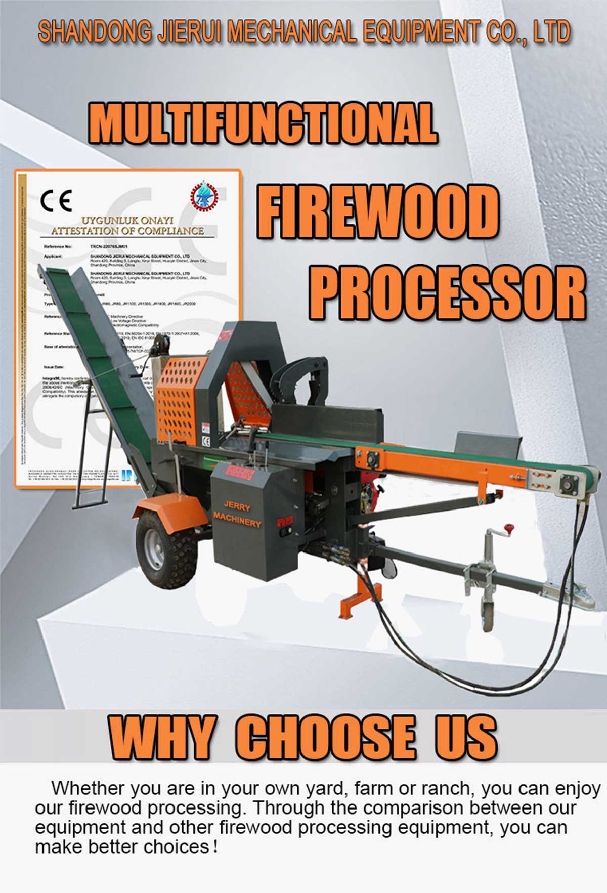Automatic Firewood Processor
