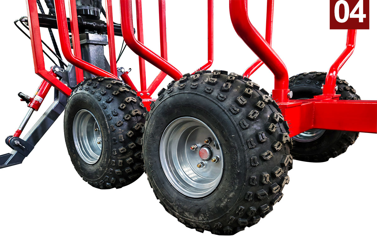 Timber Loader Grapple Trailer