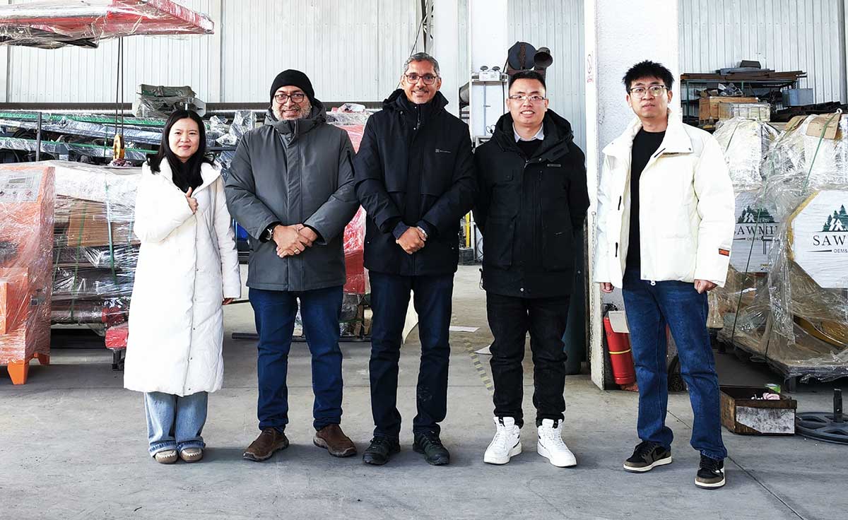 Linea lavorazione legna da ardere