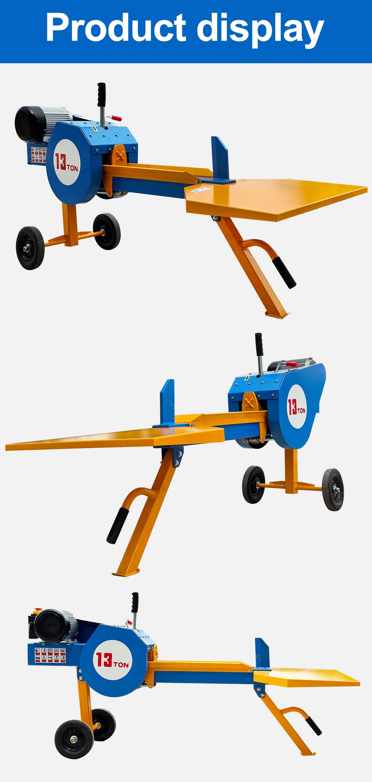 Elektrisk vedkløyver Elektrisk vedkløyver