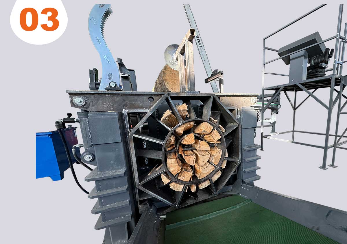 Firewood Processor Line