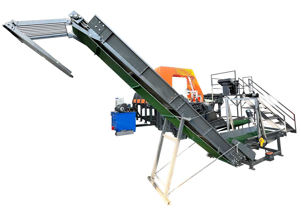 Linea lavorazione legna da ardere