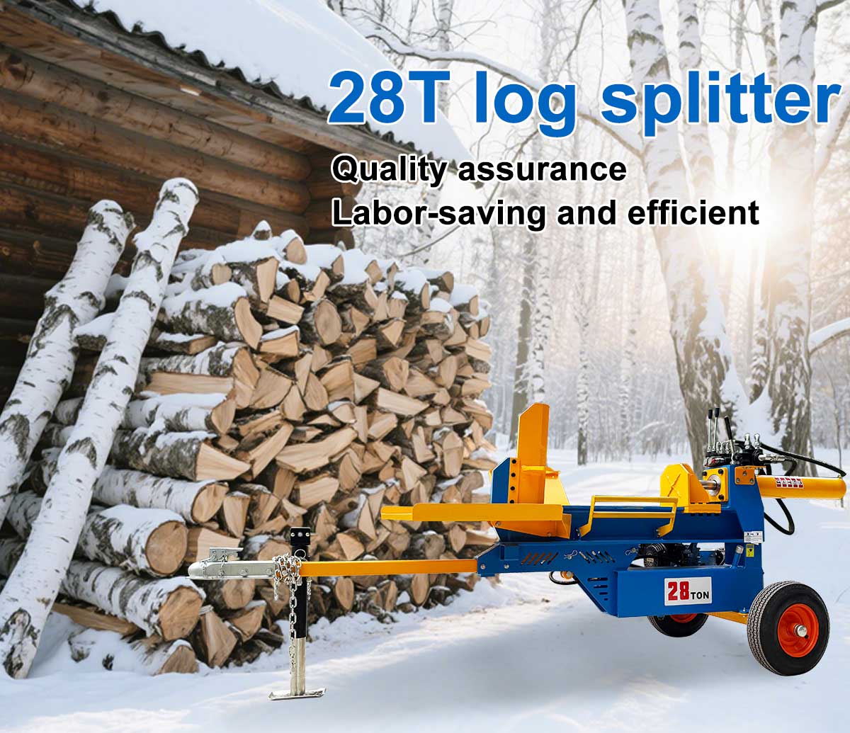 28T Brennholzspalter