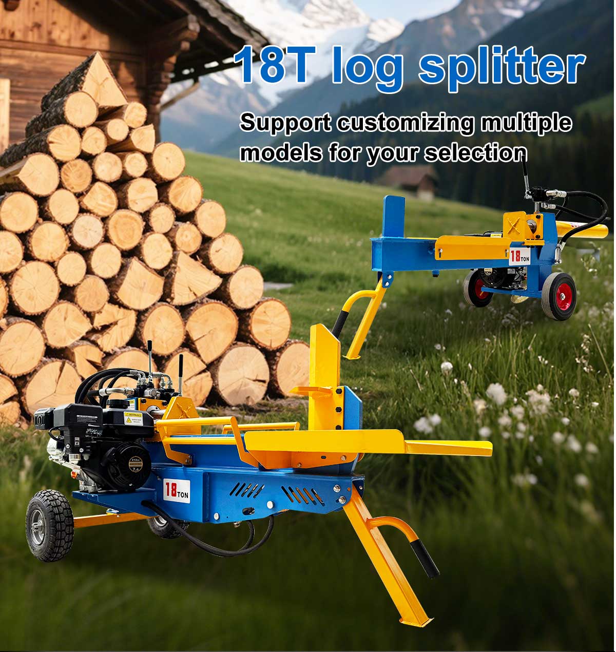 Wood Splitting Machine
