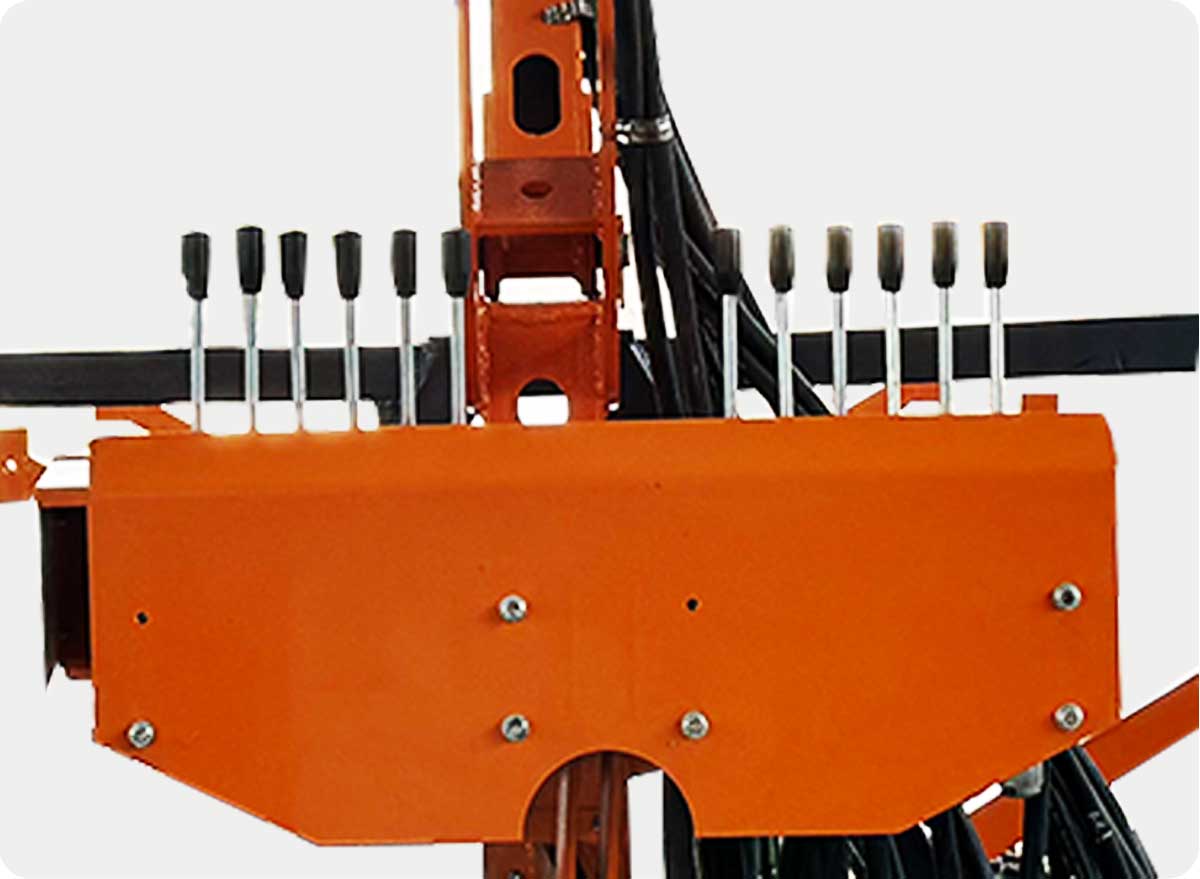 Log Trailer With Crane 