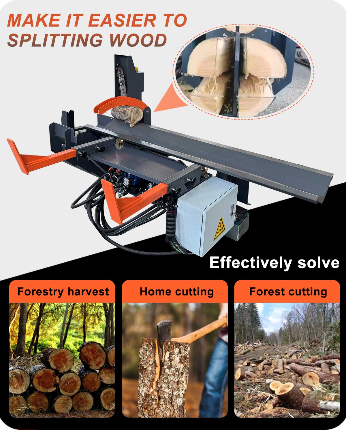 Firewood Kindling Splitter