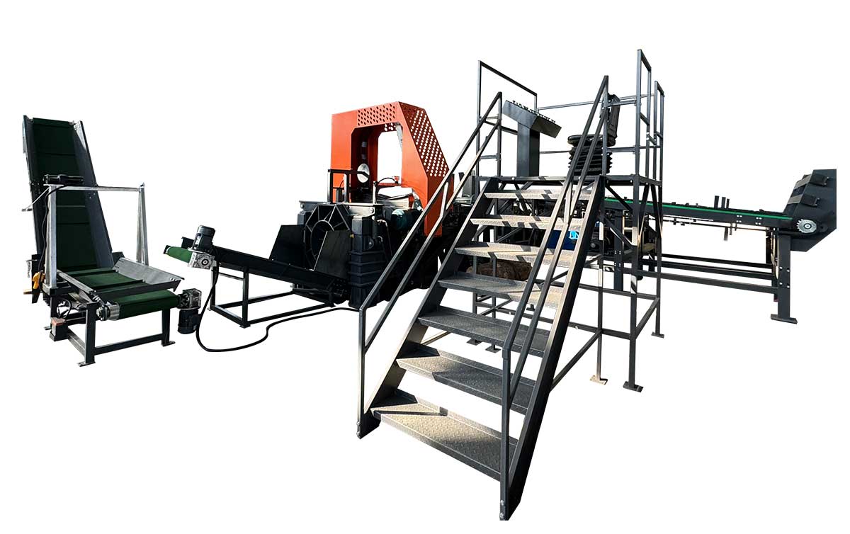 Linea lavorazione legna da ardere