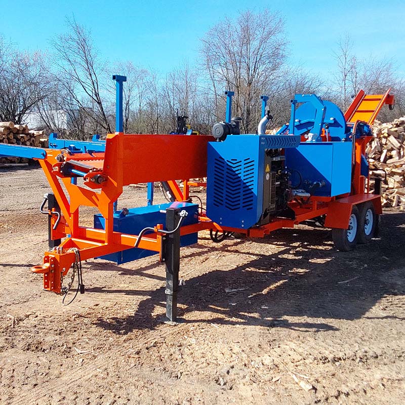 Commercial 40T Wood Processor