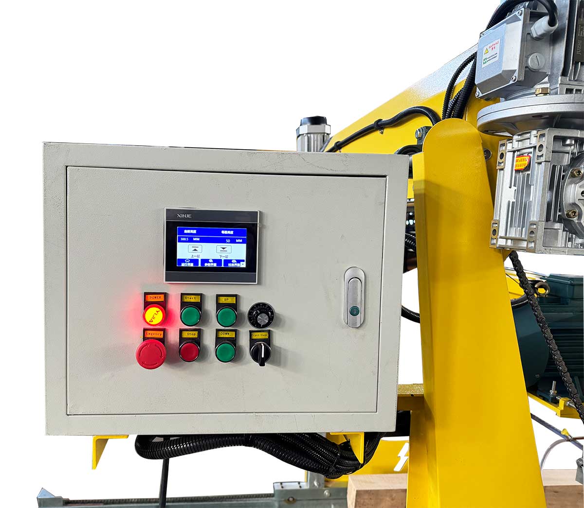 Tragbares elektrisches automatisches Sägewerk Tragbares elektrisches automatisches Sägewerk