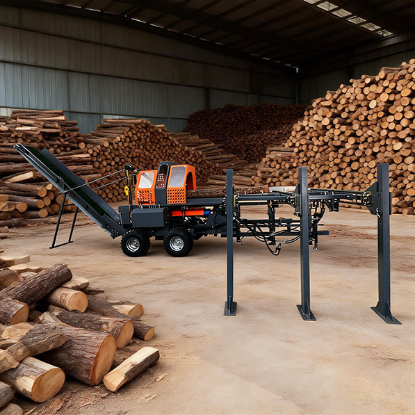 معالج حطب 45 طن