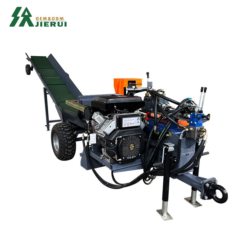 Benzinbetriebener Holzspalter